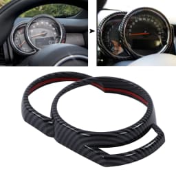 Dashboard Panel Frame Cover Trim Carbon Fiber Style ABS Fit for Mini Cooper Hatchback F54 F55 F56 F57 2014-2021 Car Styling