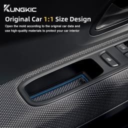 For Dacia Sandero 3/Sandero Stepway III 2021 2022 2023 2024 2025 2026 Car Door Groove Mat Anti-Slip Door Slot Pad Accessories