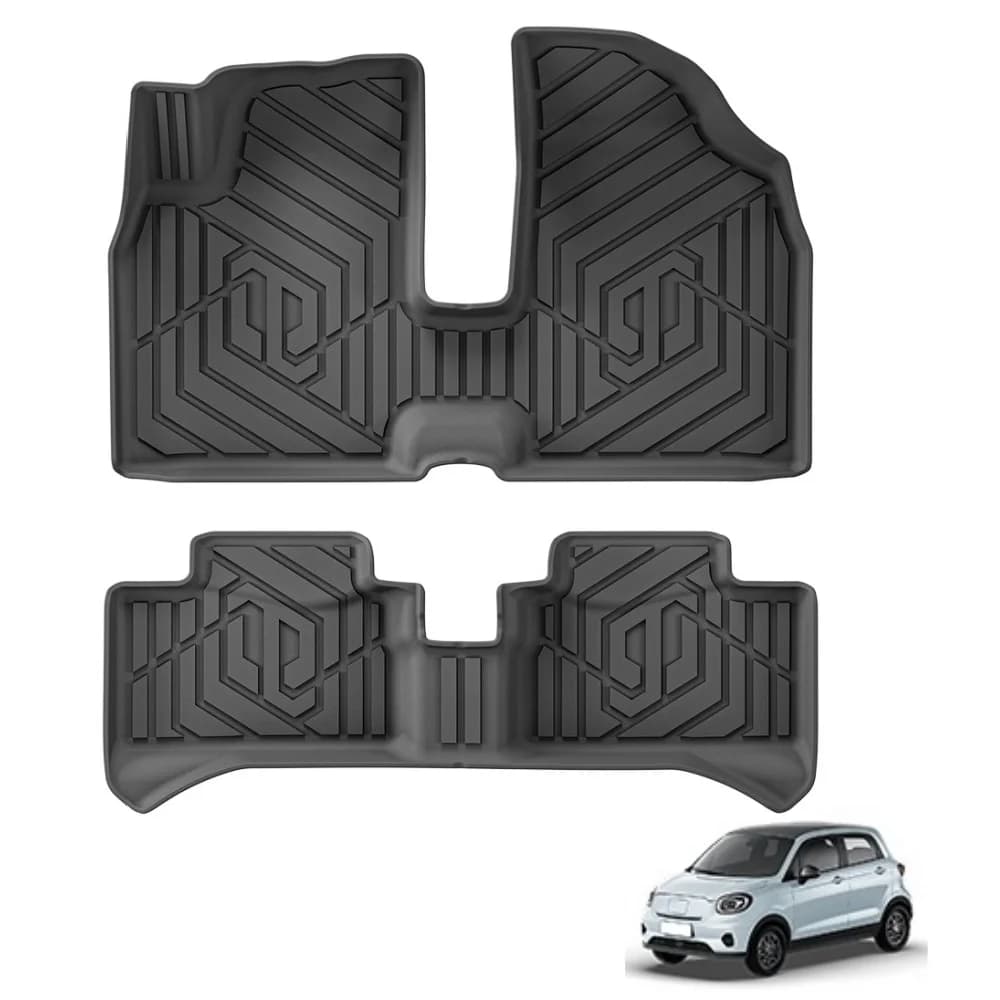 Sambee Left Drive for Leapmotor T03 EV 2024 -2026 Car Floor Mats Trunk Pad TPE 3D Foot Mat Odorless Tray Anto Accessories Black