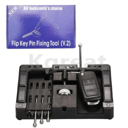 Original HUK Key Fixing Tool Flip Key Vice of Flip-key Pin Remover for Locksmith Tool with Four Pins