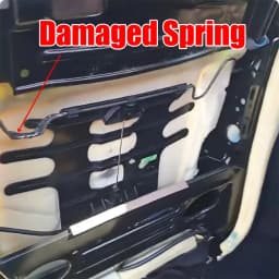 Front Seat Back Lumbar Support Spring Wire Repair For Ford Mondeo MK4 2007 2008 - 2013 Backrest Cable Fix Car Replacement Parts