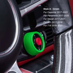 For Porsche Cayenne/Panamera 2017-2025 Macan/911/718 2016-2024 Taycan 20-25 Multicolour Steering Wheel SC Ejection Knob Button