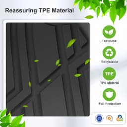 Smabee Left Drive for Mazda CX-5 CX5 2017-2024 2025 US Version TPE Car All -Weather Floor Mats Cargo Liner Trunk Pad Accessories