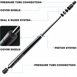 2PCS Bonnet Hood Gas Struts For BMW 3 Series F31 F34 F30 F80 4 Series F36 F32 F82 F33 F83 1 Series F21 F20 2 Series F22 F87 F23