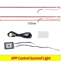 RGB LED Ambient Light Connector Control Box 3/12/64 Colors Module for Mercedes-Benz W205 X253 W213 W117 W176 W222 X156 W177