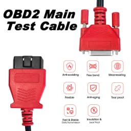 Main Test Cable Fit for Autel MaxiSys MS908/MS906 26pin to 16pin Diagnostic Programming Adapter Automobile OBD2 Extension Cable