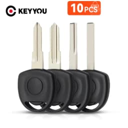 KEYYOU 10Pcs No Chip Transponder Key For Vauxhall Opel Agila Combo Van Corsa C Mervia For Chevrolet Cruze HU100/HU43/HU46/YM28