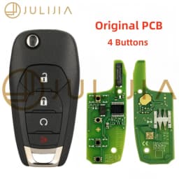 JULIJIA Original 46 Chip Car Remote Key For Chevrolet Avo Cruze XL7 XL8 Trailblazer Onix Tracker Colorado RS Sonic Trax Spark