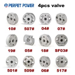4pcs Orifice Valve 10# 07# 507# 501# 509# 04# 06# 19# 05# 18# SF03# 517# for Common Rail Fuel Injector China Made New