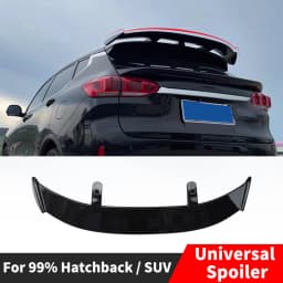 Universal Rear Spoiler Wing Tail For 99% Hatchback SUV Cars Racing Roof Trunk Lid Splitter Tuning Accessories Body Kit GT Style