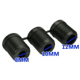 5&6 Speed Black Silver Blue Red with 8/10/12mm Aluminium Adapters Universal Gear Shift Knob For VW Scirocco for Jetta Golf Ball