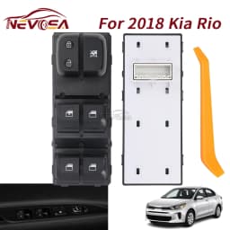 Auto For Kia Rio 2018 2019 2020 2021 2022 Electric Power Window Control Switch Button Front Left Driver 93570-H9150 93570H9110