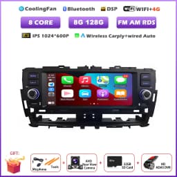 Car Radio For SEAT Ibiza 6J IV 4 2012-2015 Wireless CarPlay Android 16 Auto Multimedia Stereo Video Player Navigation GPS Tools