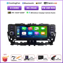 Car Radio For SEAT Ibiza 6J IV 4 2012-2015 Wireless CarPlay Android 16 Auto Multimedia Stereo Video Player Navigation GPS Tools