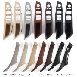 F10 F11 Interior Front Door Armrest Panel Trim Pull Handle Set Replacement For BMW 5 Series F10 F11 520i 523i 525i 528i 535i
