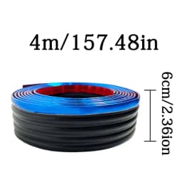 Carside Skirt Bumper Thickened Universal Decorative Strip Body Modification Anti-Scratch Shield Skirt Protective Strip Accessori