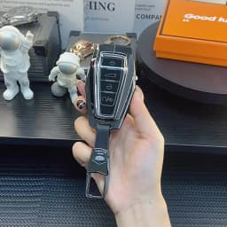 Highend Zinc Alloy Car Key Fob Case For Geely Emgrand/Coolray/Atlas/Monjaro/Starray, Stylish Key Protector Accessories Man