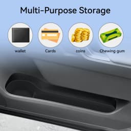 Smabee for Toyota RAV4 2026 Door Side Storage Box TPE Front Rear Door Handle Organizer Tidying Car Interior Accessories 4PCS