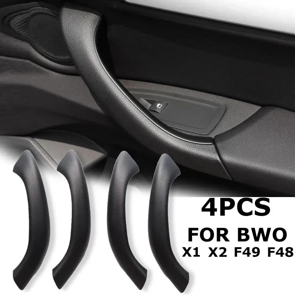 2/4pcs Car Interior Handle Inner Door Armrest Panel Pull For BMW X1 X2 F48 F49 51417417513 High Quality Car Inner Door Handle
