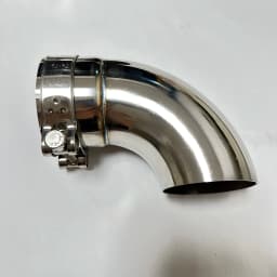 Auto parts Exhaust pipe suppressor Stainless steel exhaust outlet elbow connection