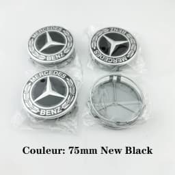 Emblem Logo Car Wheel Center Cap 4Pcs75mm Hub Cover Badge For Mercedes Benz AMG W211 W203 W204 W210 W124 AMG W202 Accessorie