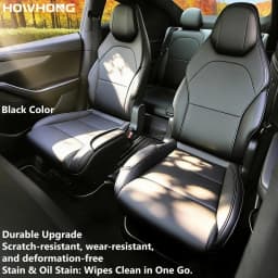 For Tesla Model YL New Car Seats Cover Nappa Leather YL Invisible Seat Cushions Ventilation High Quality Interior Accessories