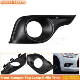 For Citroen DS4 2011-2015 Car Front Bumper Fog Light Frame Cover 745374 745375 Fog Lamp Grille Trim Left Or Right