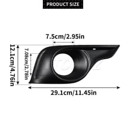 For Citroen DS4 2011-2015 Car Front Bumper Fog Light Frame Cover 745374 745375 Fog Lamp Grille Trim Left Or Right