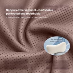 TazerApex Car Seat Headrest Universal Travel Rest 3D Neck Pillow Protect Neck Soft Fluffy Comfortable Neck Rest Car Accessories