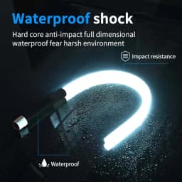 High brightness LED strip light stick 73cm flexible silicone LED flashlight professional work light portable car repair tool