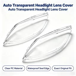 Factory Supply Auto Transparent Headlight Lens Cover Replacement Shell For Mazda RX8 2001-2010