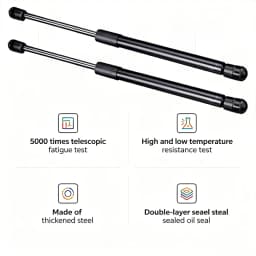 2PCS For Mercedes-Benz C Class W205 E Class W213 GLS C257 Hood Lift Support Gas Springs Bonnet Rod 2059800064 2059800164