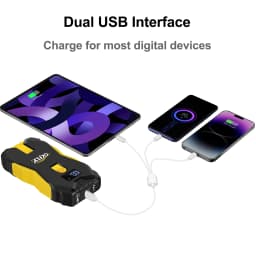 GKFLY 3000A/4000A Car Jump Starter Portable 12V Petrol Diesel Starting Device Cables Portable Power Bank Car Battery Buster