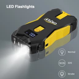 GKFLY 3000A/4000A Car Jump Starter Portable 12V Petrol Diesel Starting Device Cables Portable Power Bank Car Battery Buster