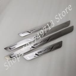 For BYD Atto 3 EV Car Door Sill Stainless Metal Protection for BYD Atto 3 Yuan Plus Song Plus Han Tang Qing Dmi Seal Dolphin
