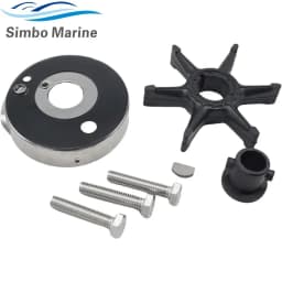 689-W0078-A6 Water Pump Impeller Kit For Yamaha 2-Stroke 25 30 HP Outboard Motor 689-W0078-A4 689-W0078-04 689-W0078-00 18-3426