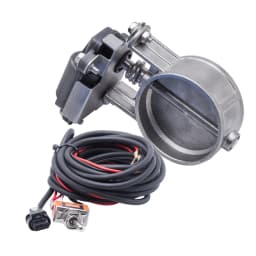 2&2.36&2.5&3.0 Inch Electric Exhaust Control Valve Electric Valve Unit with Switch/Botton Excellent Sealing Exhaust Control Valv