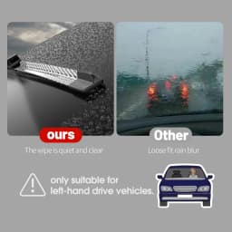 For Porsche 911 1997-2023 2004 2008 2010 2012 2018 2019 2021 2pcs Front Windshield Wiper Blades Windscreen Wipers Carbon Fibre