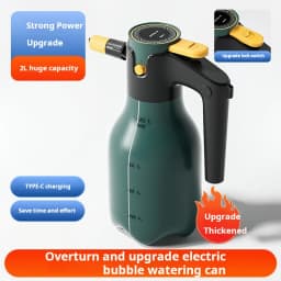 Electric Car Wash Foam Sprayer Household Car Wash Liquid Foam Making Magic Tool High Pressure Pa Spray Bottle Complete Set Of To