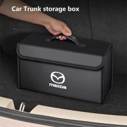 Car Trunk Storage Box Organizer For Mazda 2 3 5 6 CX-60 CX-90 CX-70 CX-7 Foldable Stowing Tidying Bag Container Bag Accessories