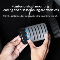 For Tesla Model Y YL Juniper 2025 2026 Model 3 Highland Launch Upgrade Foot Rest Cover Brake Pedal Pads Accelerator Anti Slip