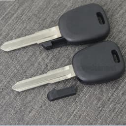 keychannel 10PCS ISU5 Car Key Blade Chip Key Case X275 Key B113 Spare Key Without Transponder for ISUZU NPR GMC Tiltmaster W7