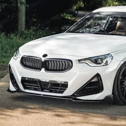 Front Bumper Lip For BMW 2 Series G42 220d 218i 220i 230i M240i Coupe For M Sport 2022-2024 Splitter Diffuser Body kits Tuning