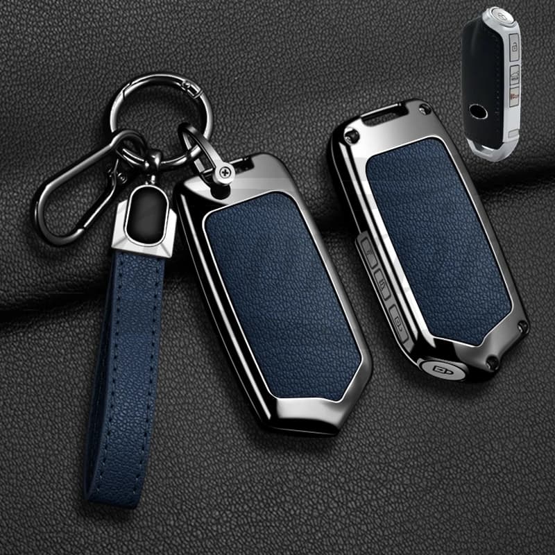 Car Remote Key Case Holder Cover Chain For Kia Stinger Car Accessories Stinger GT Elite Limited K9 Key Protective