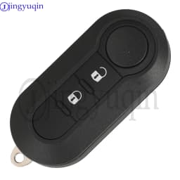 Jingyuqin A2C86460000 433MHz 4A Chip Flip Car Remote Key For Fiat Mobi Uno Fiorino E Mais Strada Citroen Peugeot Fob Control