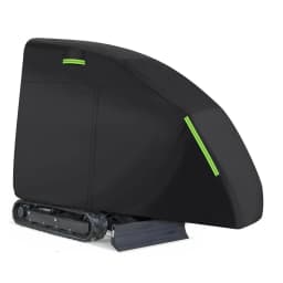 Mini Excavator Cover Fit for Bobcat E20 1760-3530lbs Water Proof 210D Oxford Fabric Zippered Exterior Accessories Black