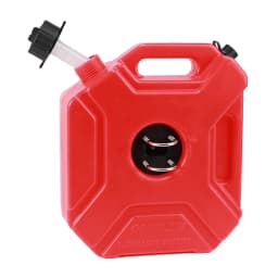 1.3 Gallon Gas Tank 5L Portable Backup Oil Can with Lock and Keys Fits for Motorcycle SUV ATV Most Cars