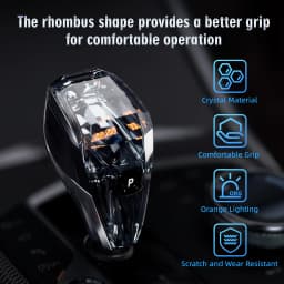4 Pieces Set Crystal Gear Shift Knob Lever Car Crystal Shift Knob Gear Handle For BMW F40 F44 F45 F46 G20 G21 G22 G23 G26 G28