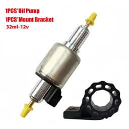 Diesel Heater Fuel Pump 12V/24V 22ML Quiet Electric Oil Pump for Webasto Eberspacher 2KW 5KW 8KW Air Heater