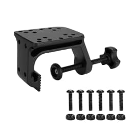 VINmounts Heavy Duty C-Clamp Mount Compatible with RAM Systems 1"and 1.5"Size Round Ball Bases,Aluminum Kayak Mount,3.27Inch Jaw